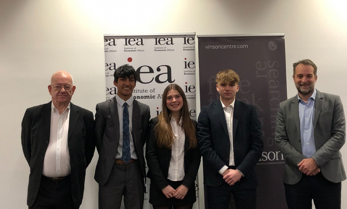 Lingfield Students reach the final of IEA Budget Challenge 2024